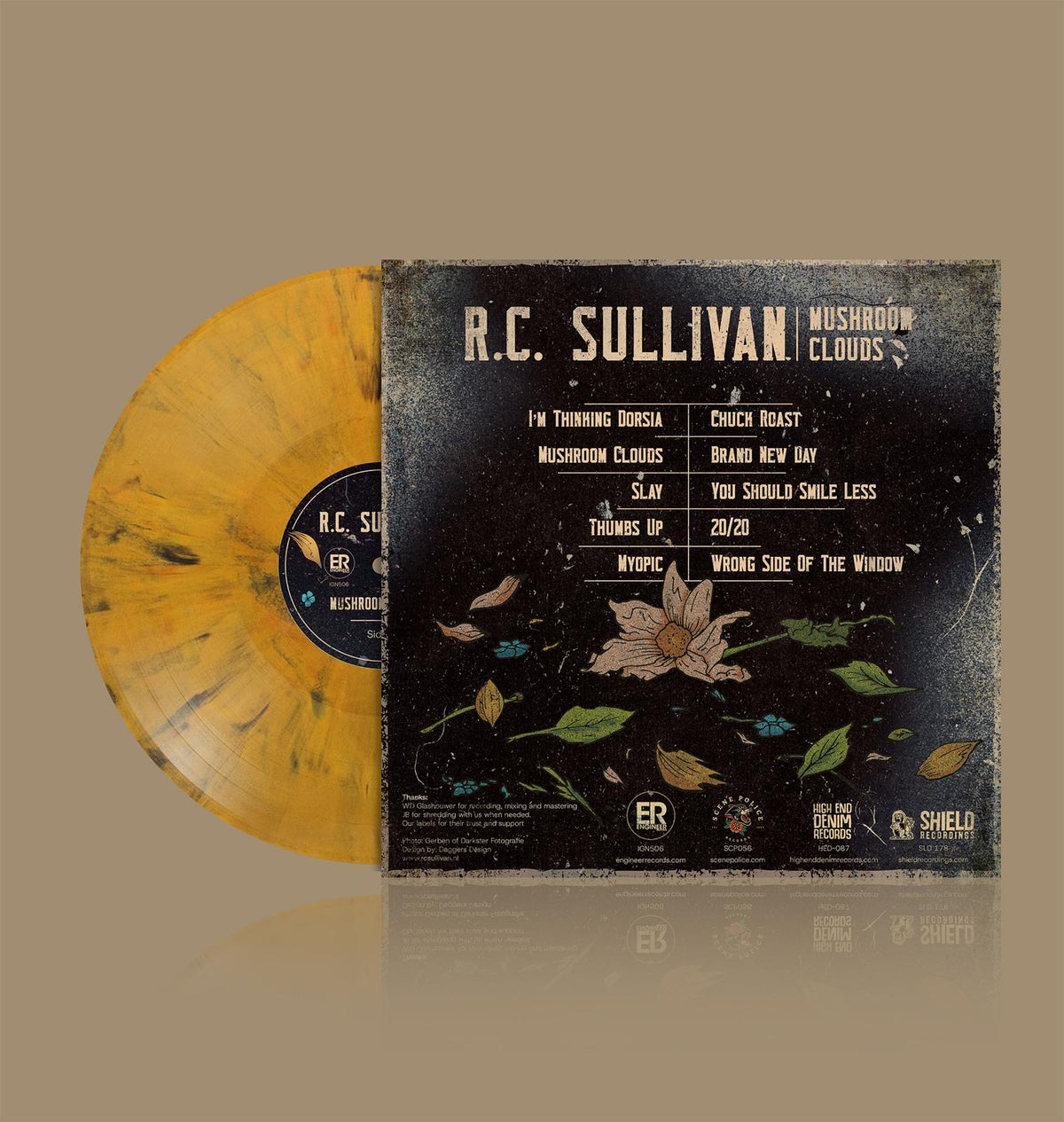 Pre-Order - R.C. Sullivan - Mushroom Clouds LP