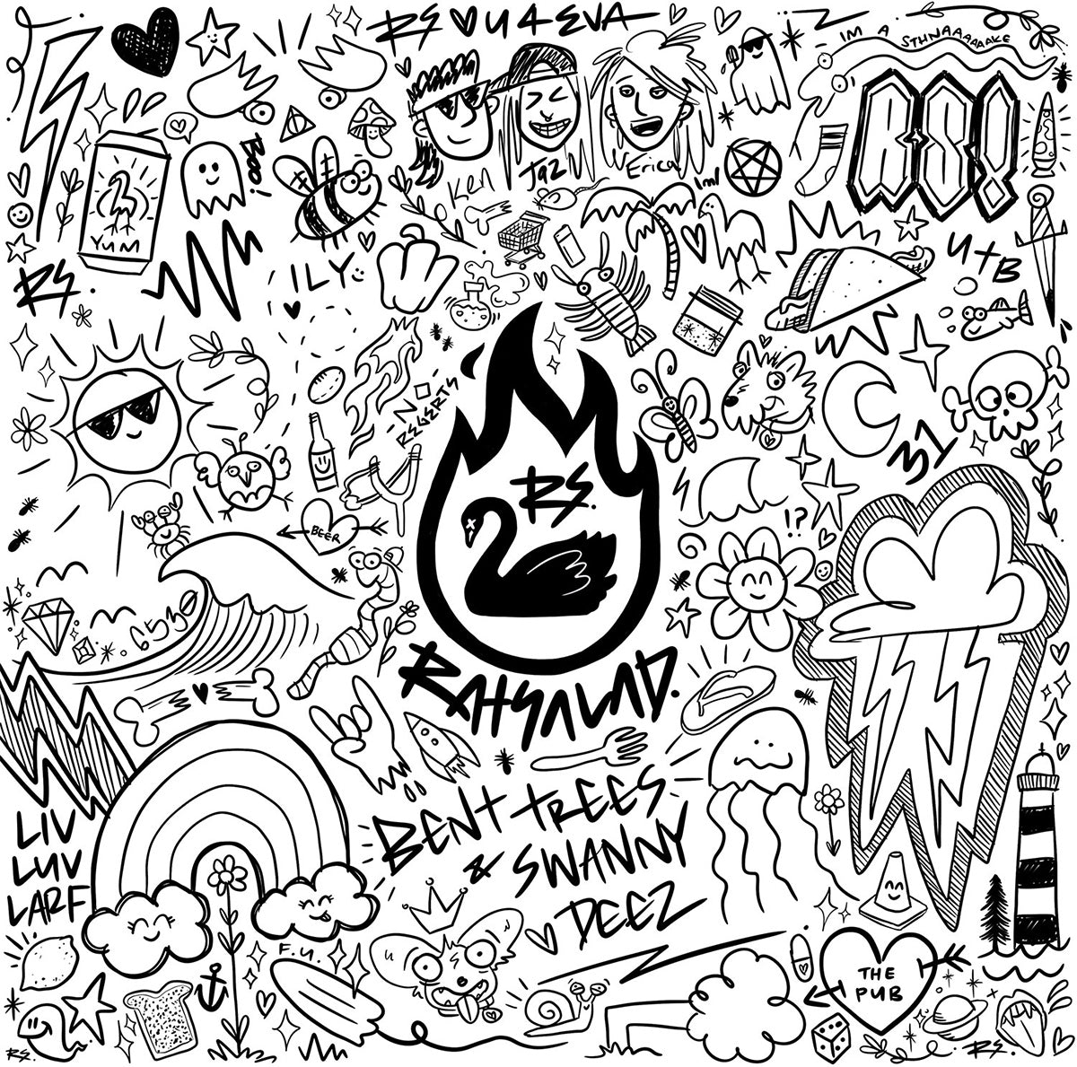 RATSALAD – Bent Trees & Swanny Deez CD