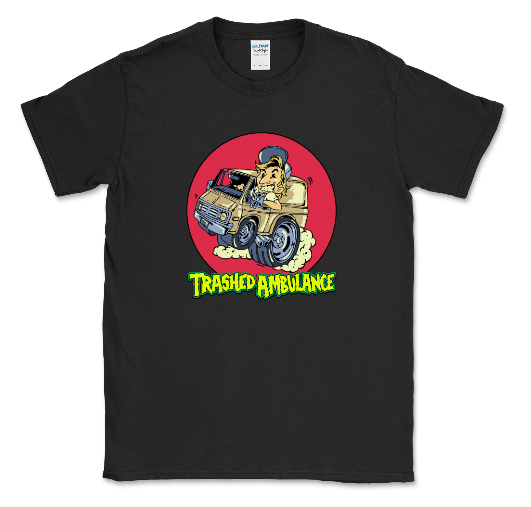 Trashed Ambulance – Brew Crew T-Shirt