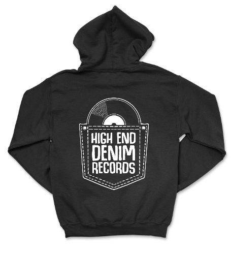 High End Denim Records - Hoodie (Double Sided)