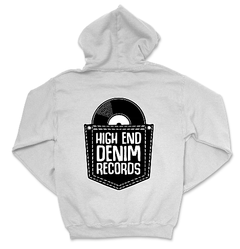 High End Denim Records - Hoodie (Double Sided)