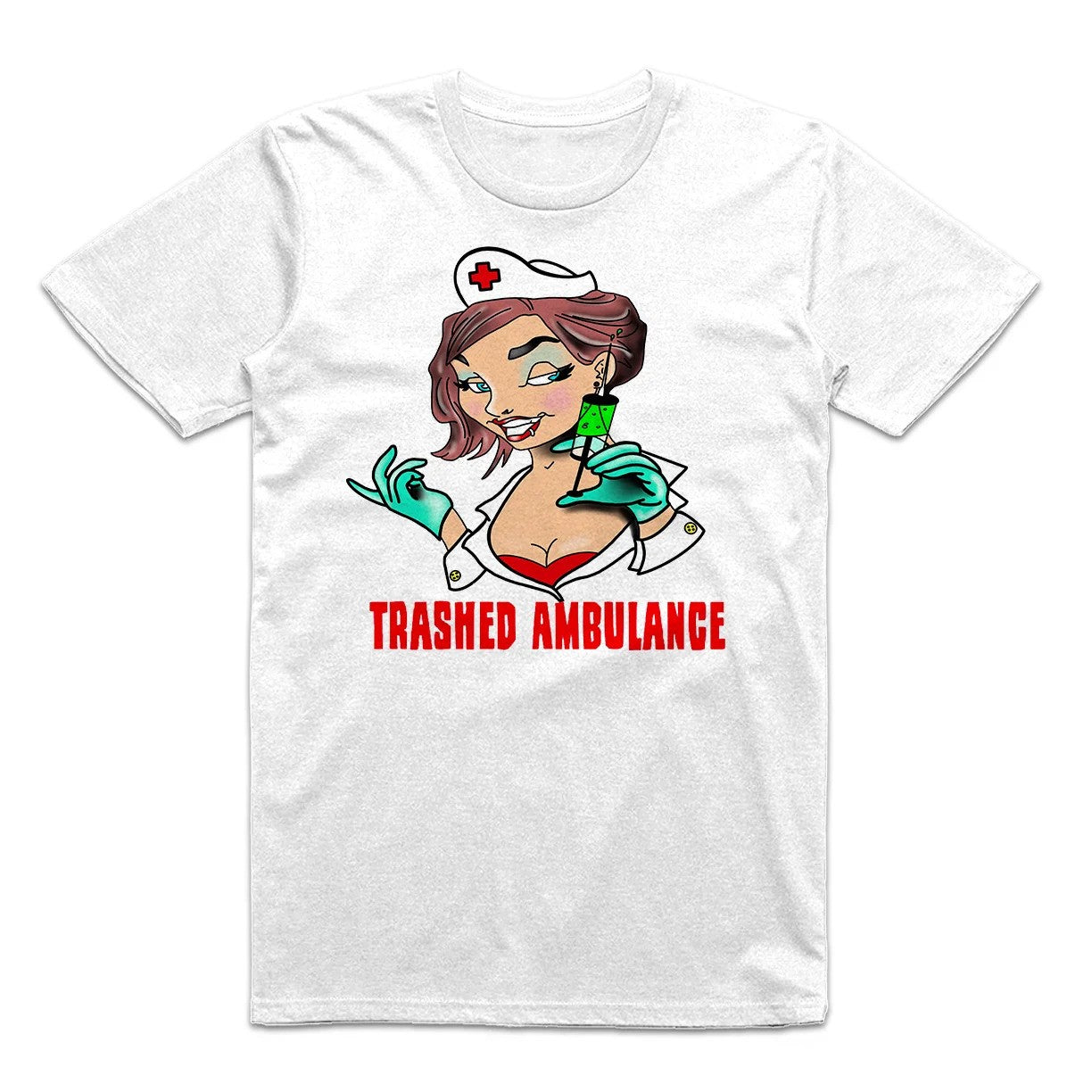 Trashed Ambulance - Ambo of the State T-Shirt
